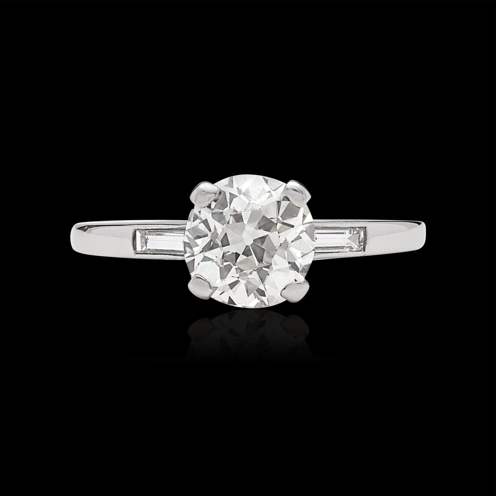 1.63 carat diamond ring