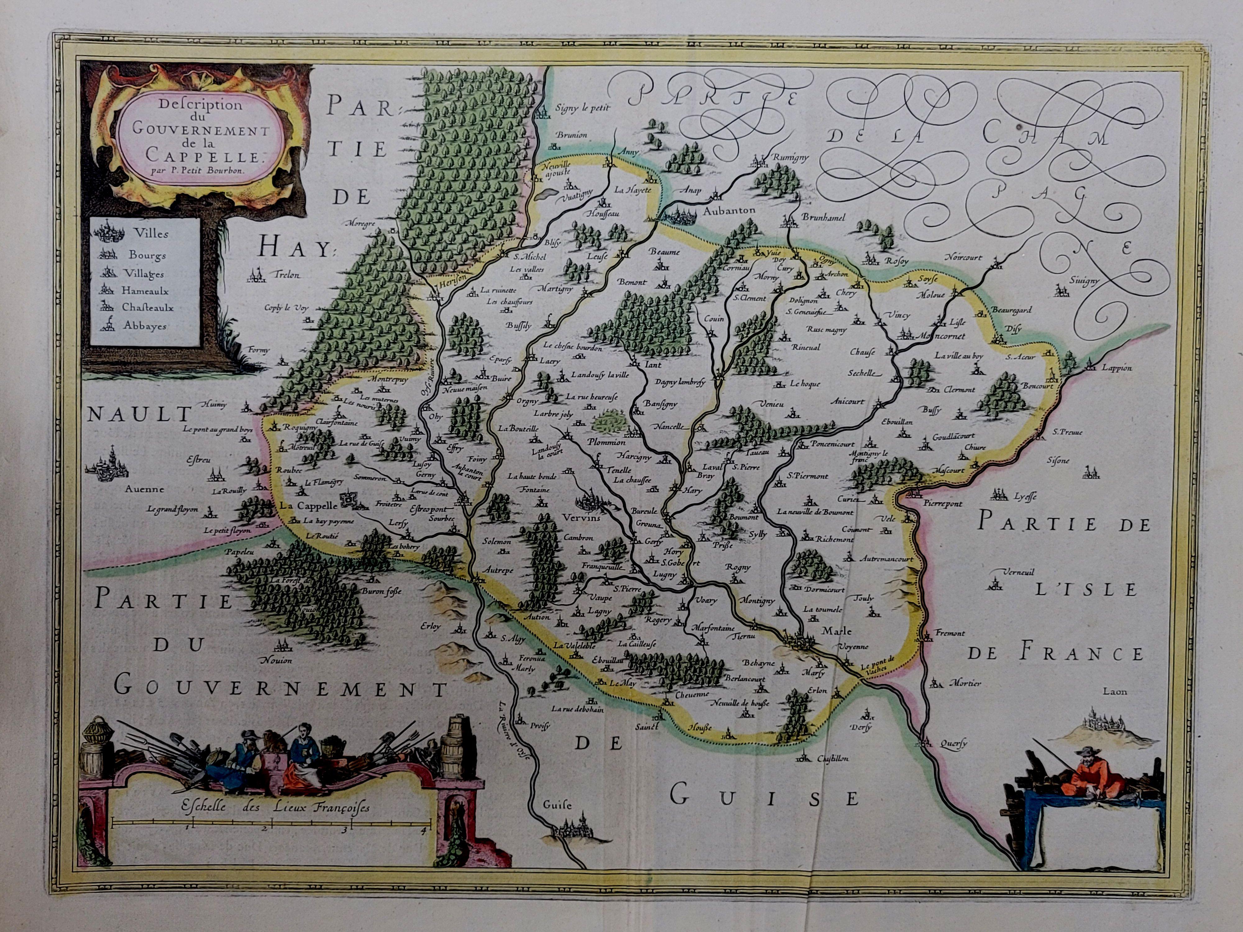 Dutch 1630 Pierre Petit map 