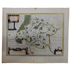Carte du Gouvernement de la Capelle de Pierre Petit 1630 Ric0010