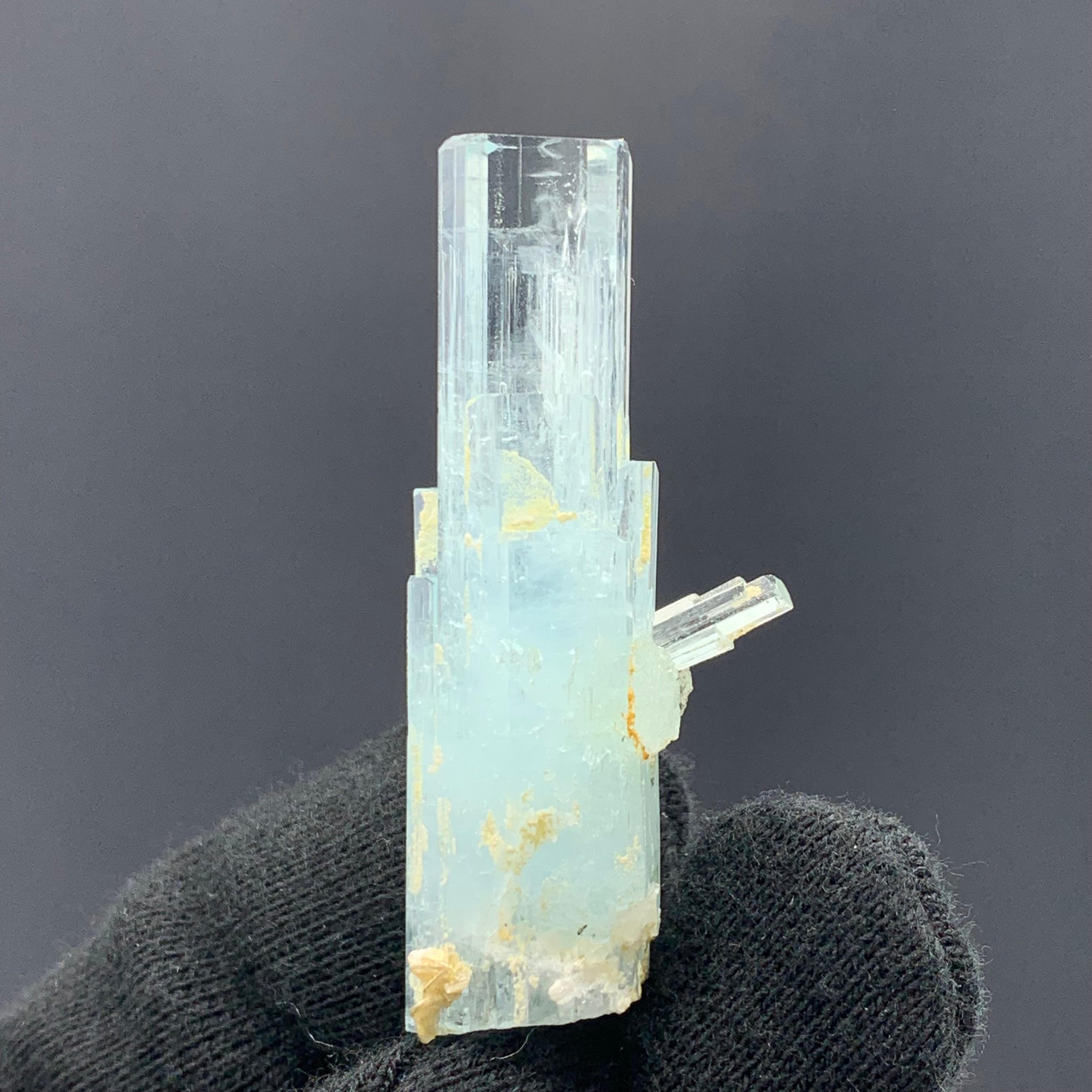 18th Century and Earlier 16.33 Gram Adorable Aquamarine Specimen From Shigar Valley, Skardu, Pakistan  For Sale