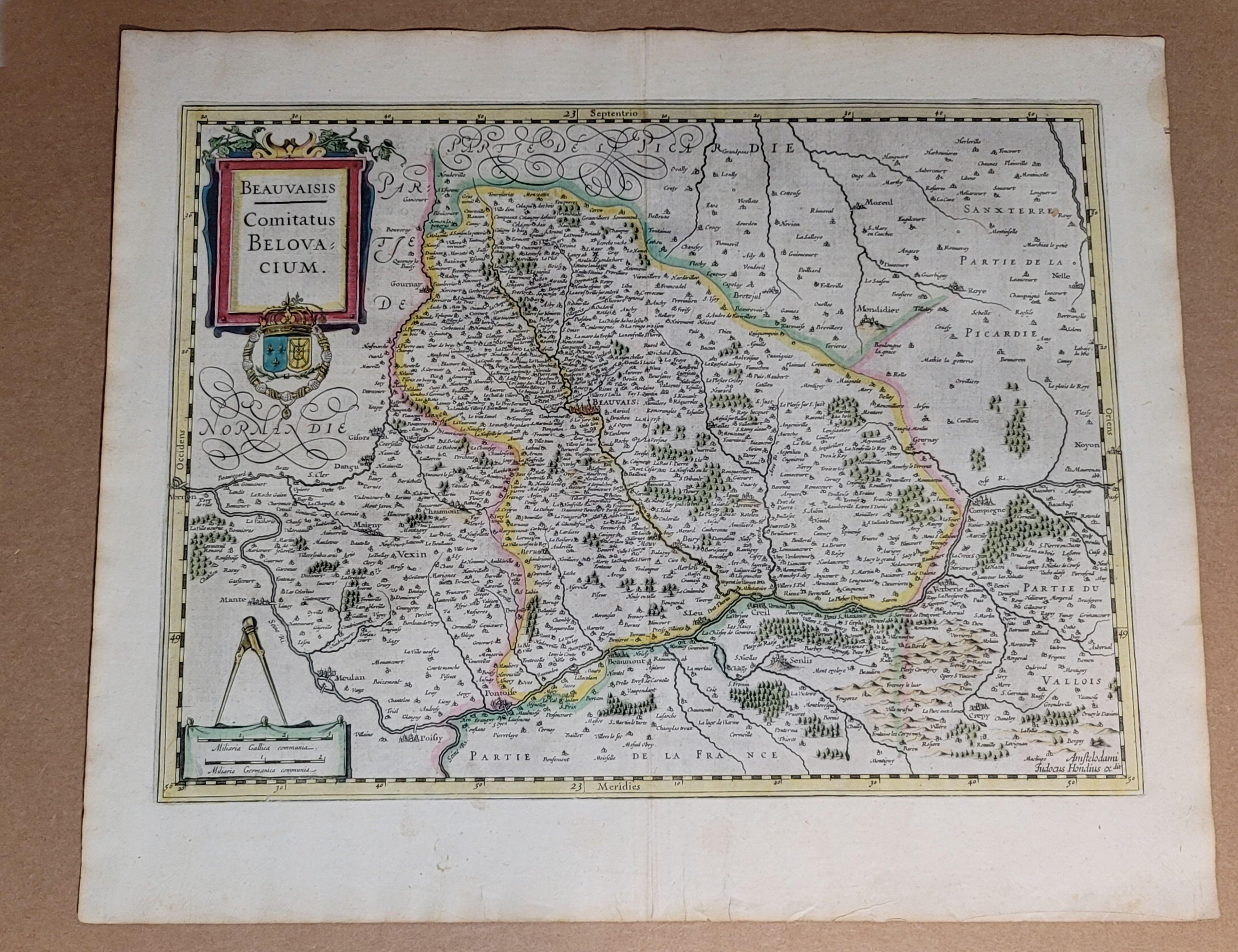 1633 map entitled 
