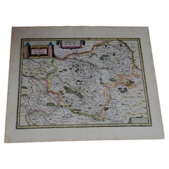 1633 Map, Entitled "La Douche De Berry, " Ric.0005