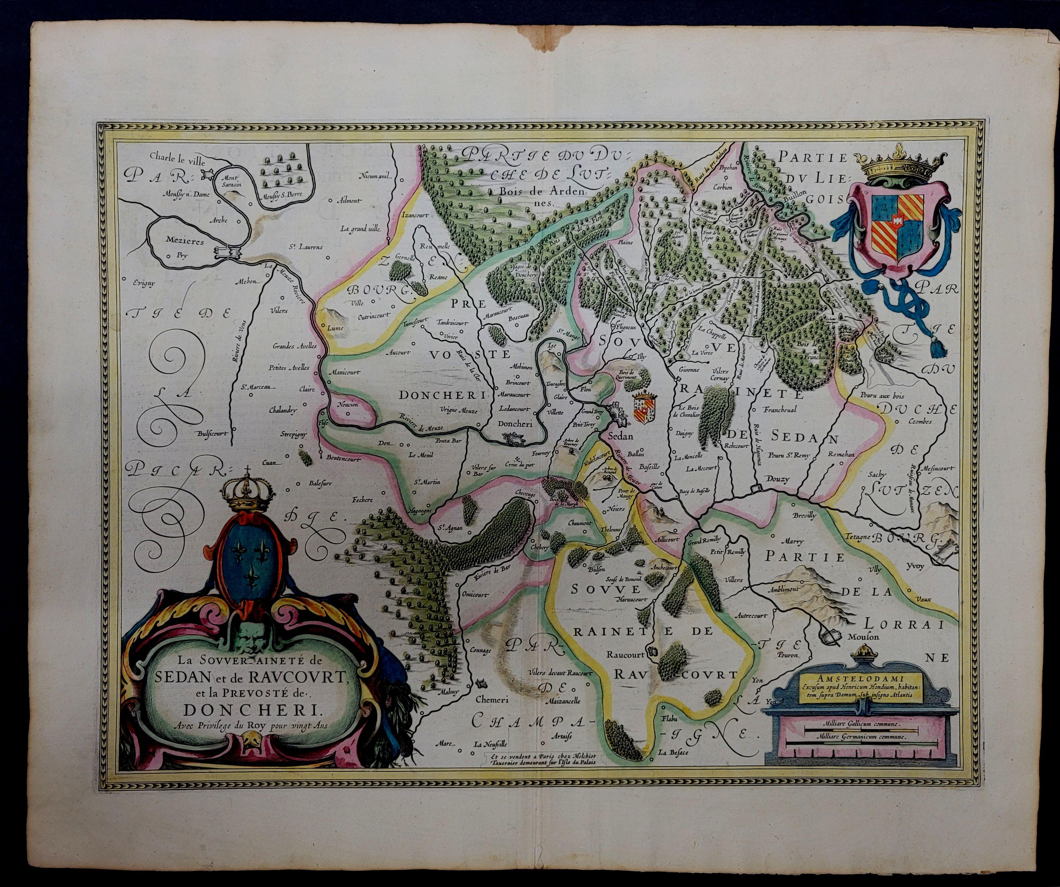 1653 map entitled 
