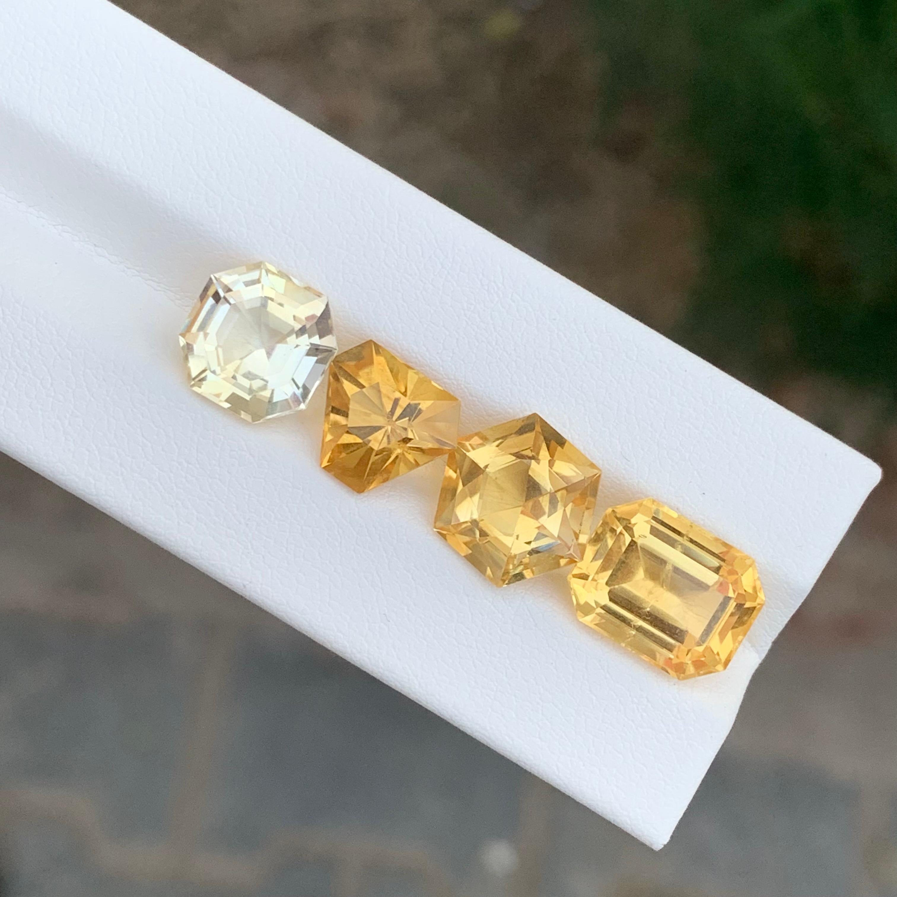 Arts and Crafts Lot de citrine naturelle non sertie de 16,35 carats pour la fabrication de bijoux en vente