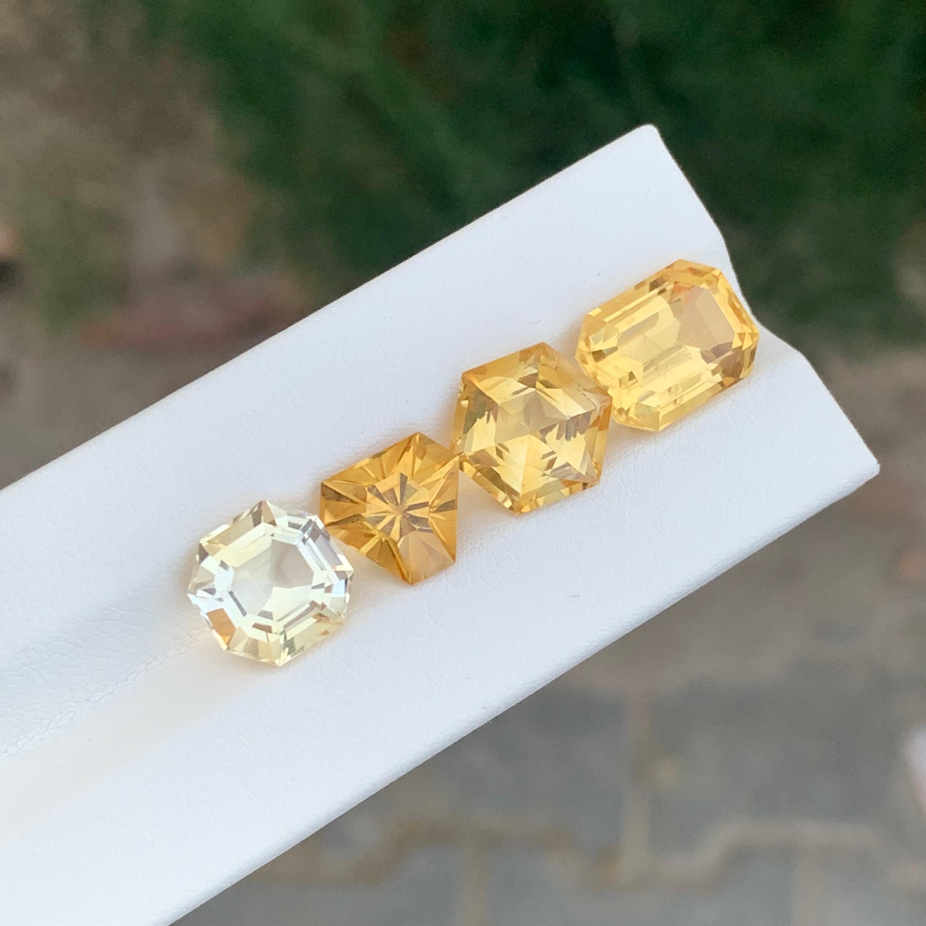 Lot de citrine naturelle non sertie de 16,35 carats pour la fabrication de bijoux Neuf - En vente à Peshawar, PK
