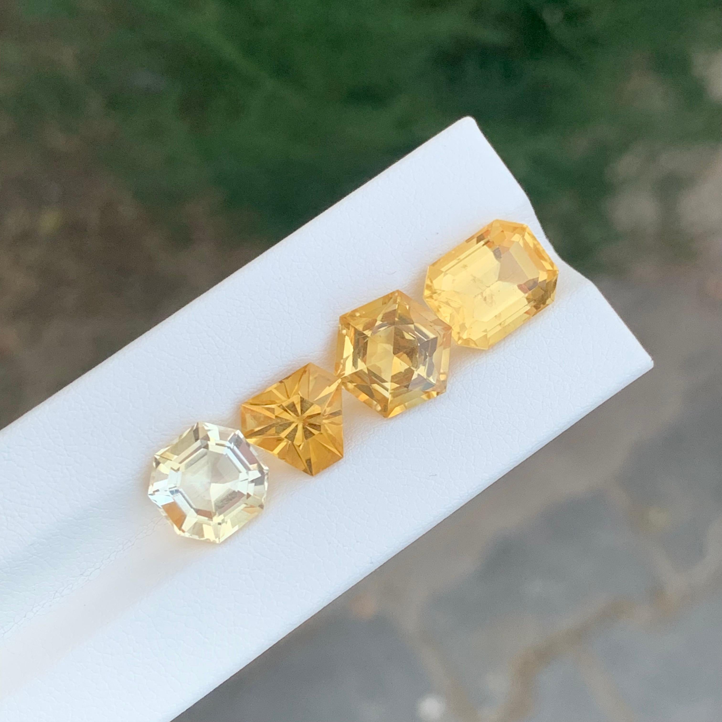 Lot de citrine naturelle non sertie de 16,35 carats pour la fabrication de bijoux en vente 1
