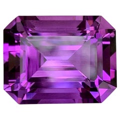 16,35 Karat natürlicher loser königlicher Amethyst Smaragdschliff natürlicher brasilianischer Edelstein