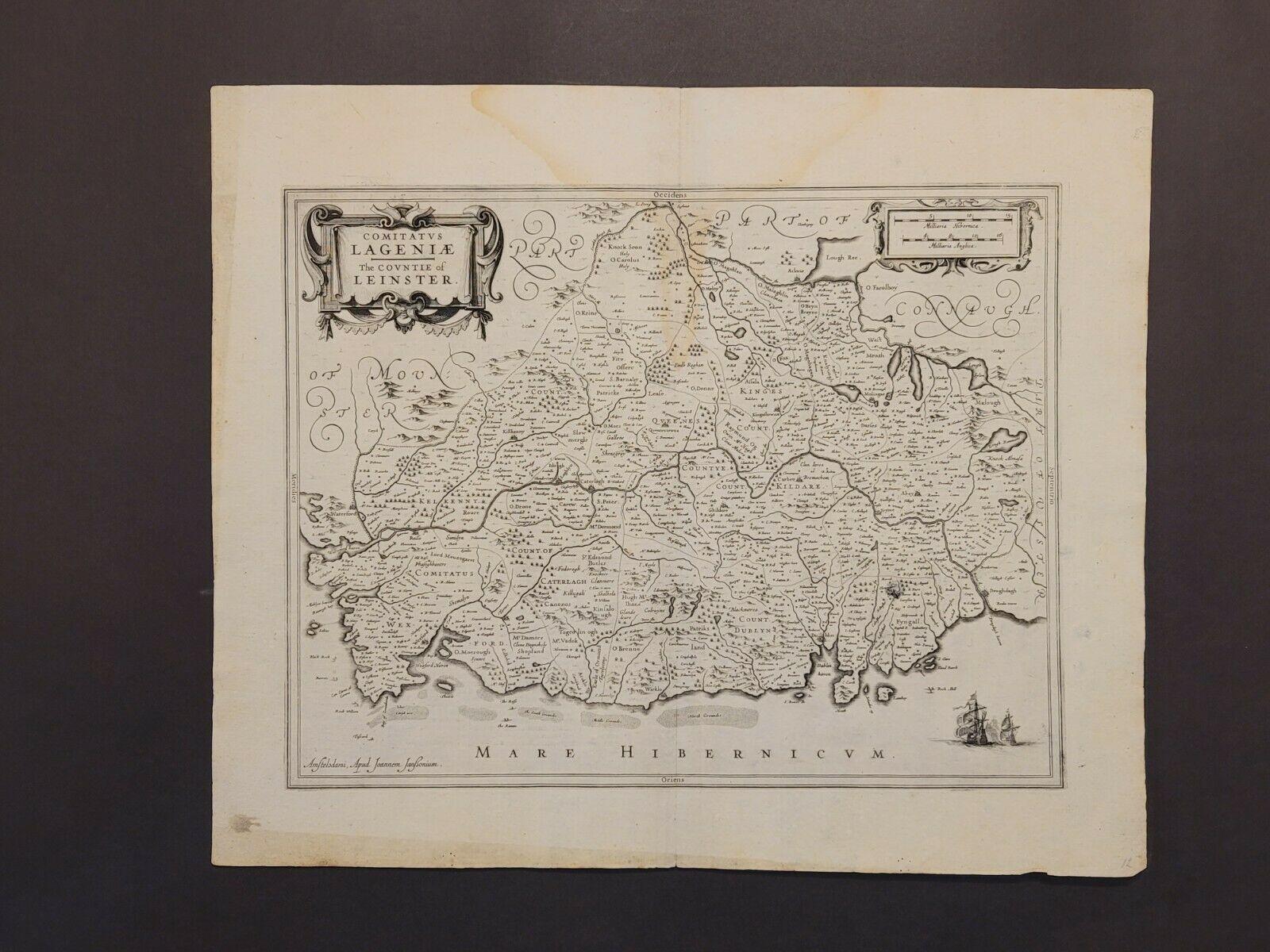 1646 Jansson map entitled 
