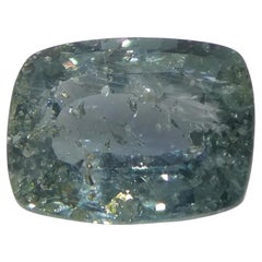 1.63ct Cushion Teal Blue Sapphire from Tanzania Unheated