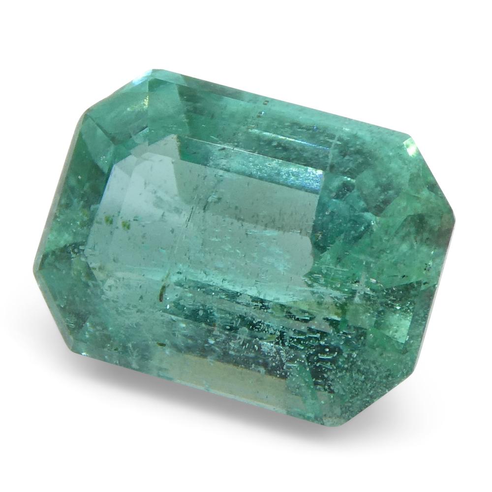 1.63ct Emerald Cut Emerald 1