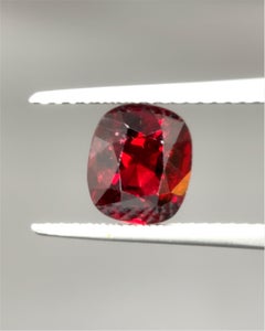 1.64 Carat GIA Certified Burma No Heat Red Spinel