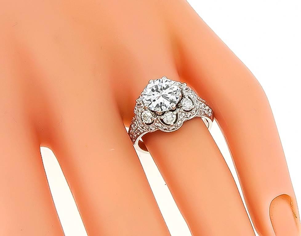1.64 carat diamond ring