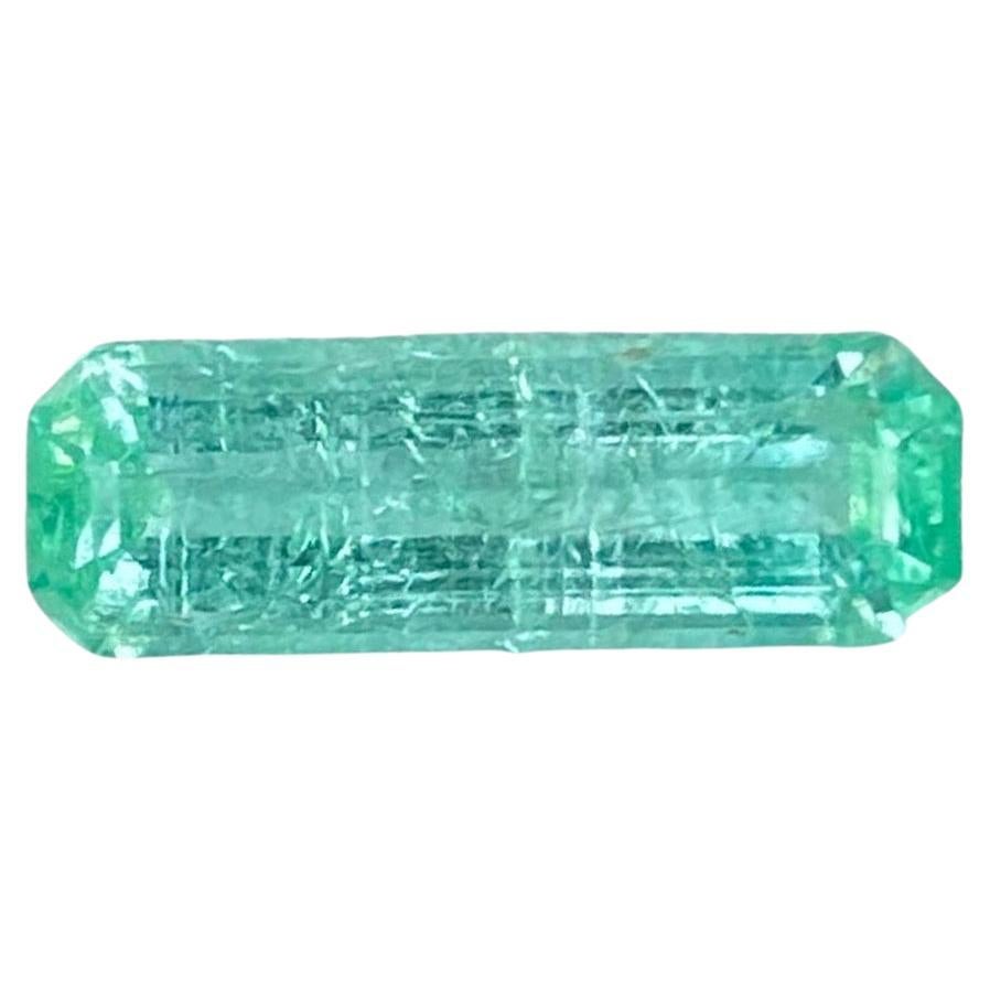 1.64 carats Emerald Stone Emerald Cut Natural Gemstone from Afghanistan