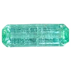 1.64 carats Emerald Stone Emerald Cut Natural Gemstone from Afghanistan