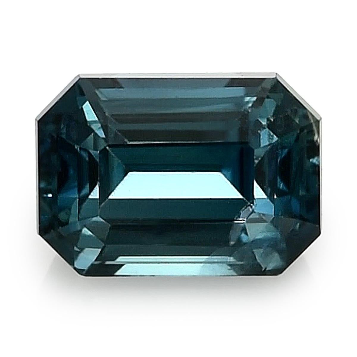 1.64 Carats Green Blue Sapphire In New Condition For Sale In Los Angeles, CA