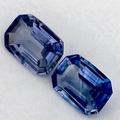 1.64 Ct Blue Sapphire Octagon Loose Gemstone