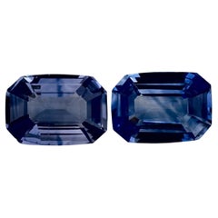 1.64 Ct Blue Sapphire Octagon Loose Gemstone