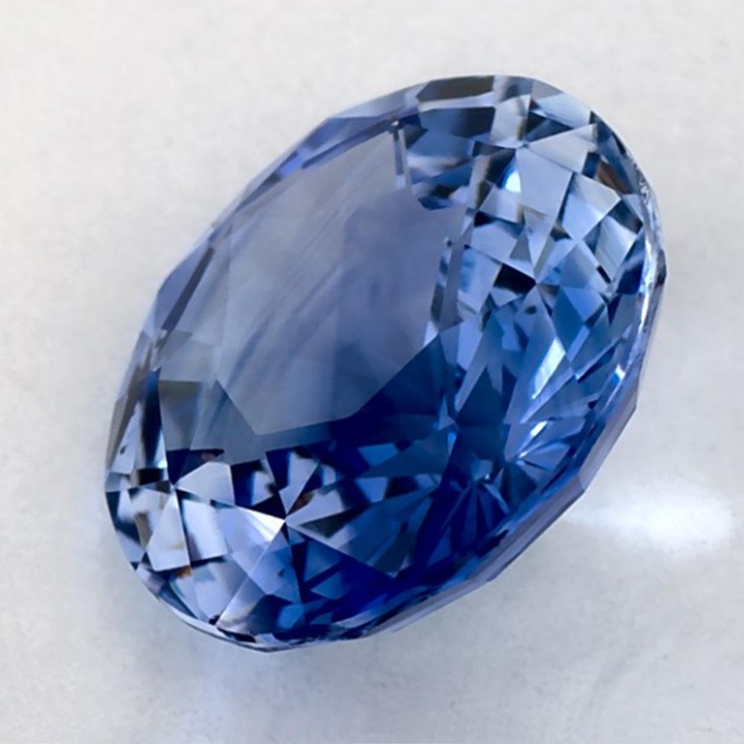 Round Cut 1.64 Ct Blue Sapphire Round Loose Gemstone