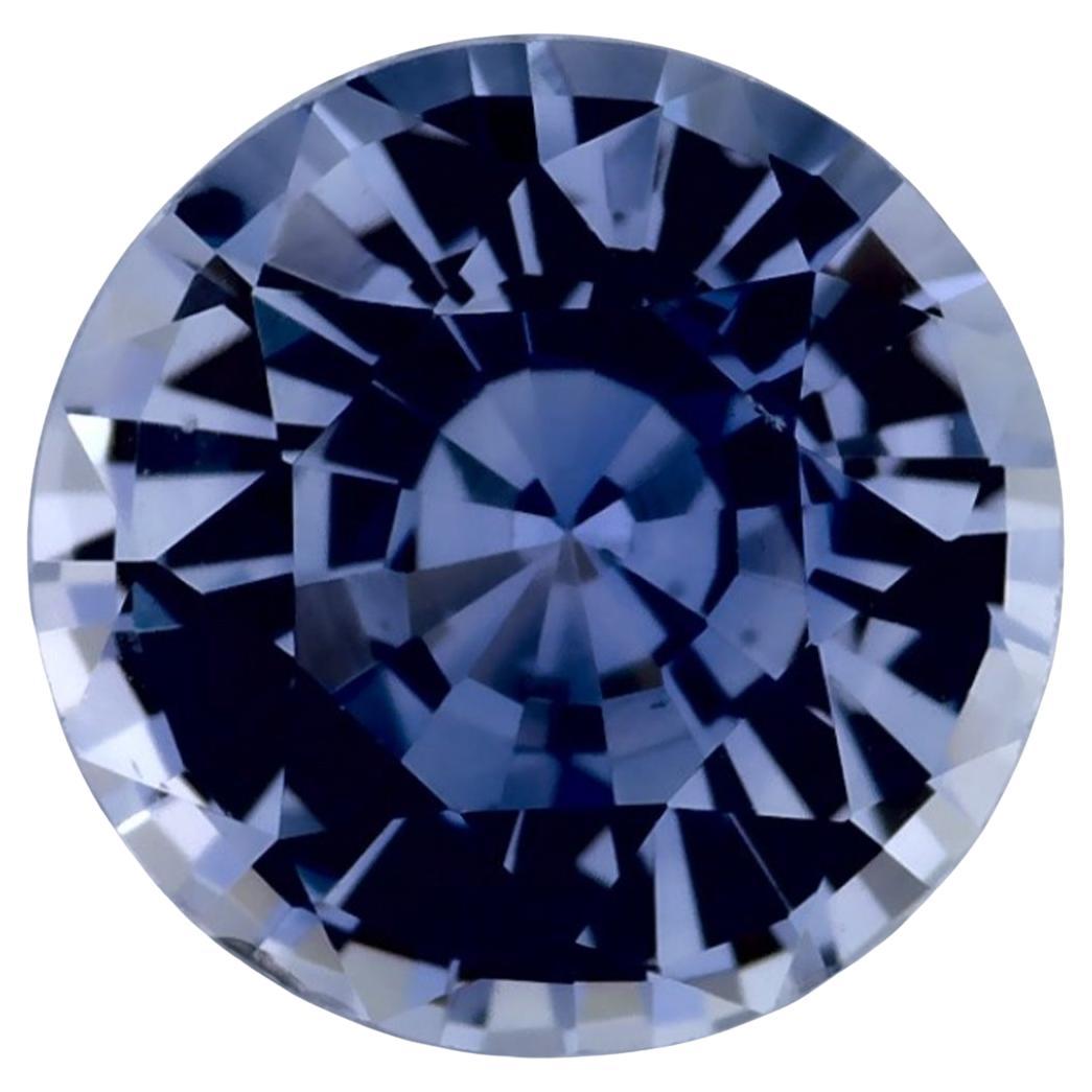 1.64 Ct Blue Sapphire Round Loose Gemstone