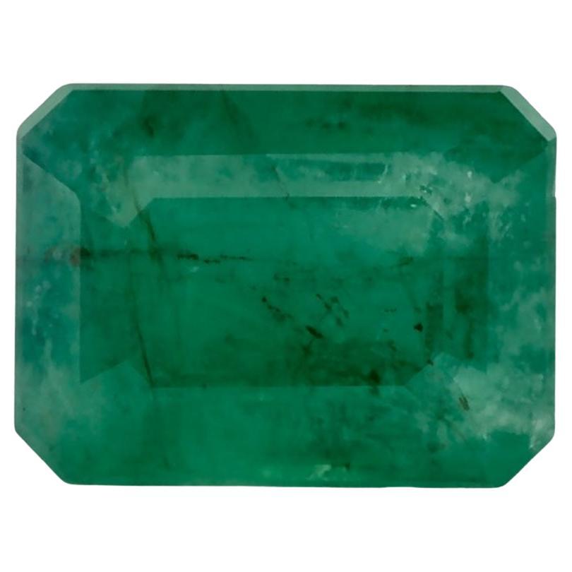 1.64 Ct Emerald Octagon Cut Loose Gemstone