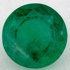 1.64 Ct Emerald Round Loose Gemstone