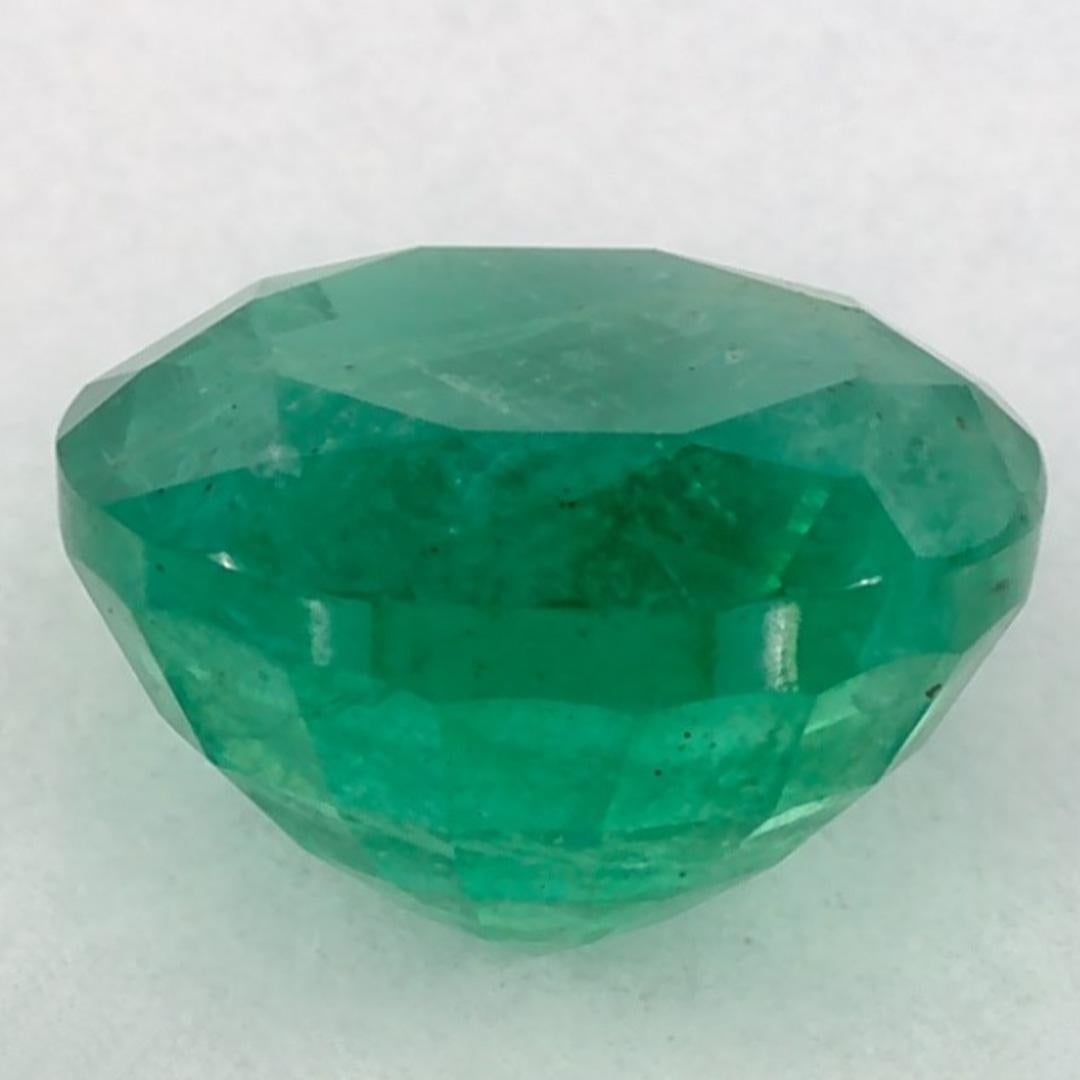 1.64 Ct Smaragd Runde Lose Edelstein im Zustand „Neu“ im Angebot in Fort Lee, NJ