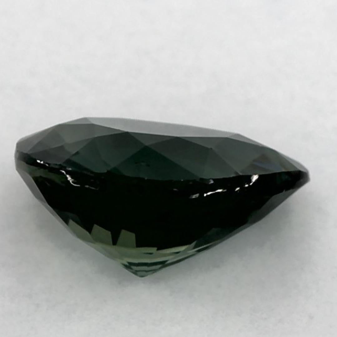 1.64 Ct Green Sapphire Pear Loose Gemstone In condizioni Nuovo in vendita a Fort Lee, NJ