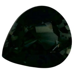 1.64 Ct Green Sapphire Pear Loose Gemstone