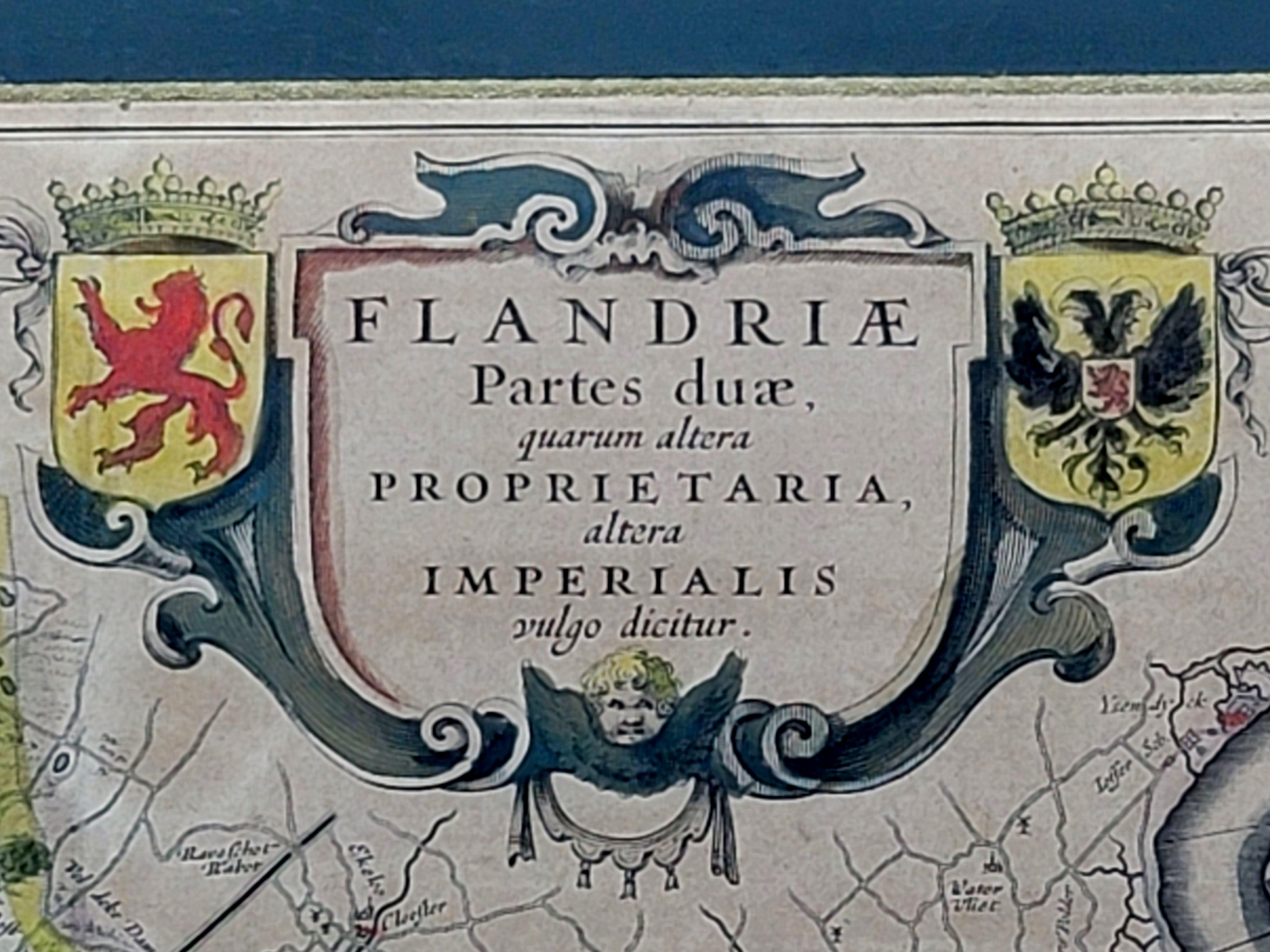 1640 Flandriae Partes Duae Quarum Altera Proprietaria, Ric0016 In Good Condition For Sale In Norton, MA