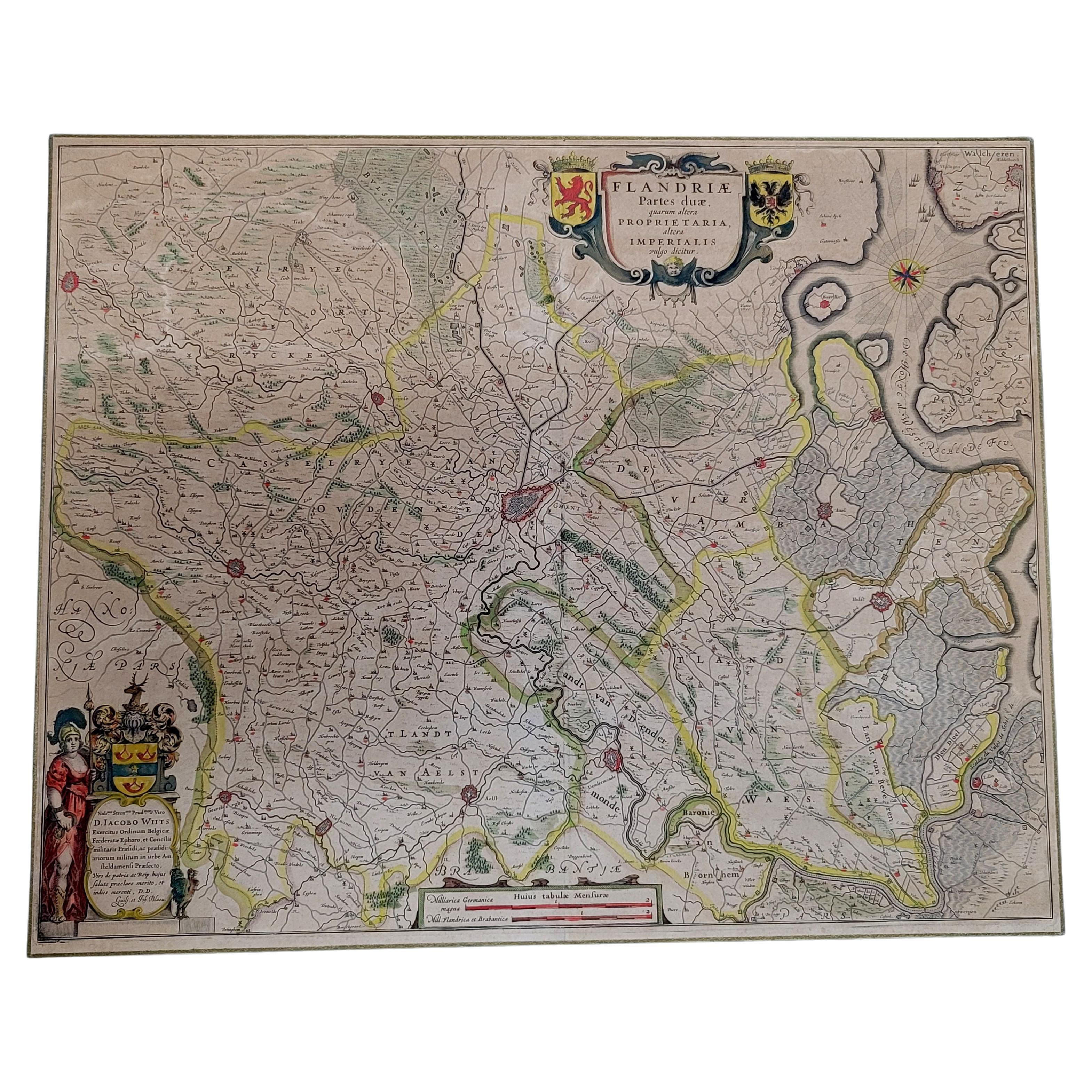 1640 Flandriae Partes Duae Quarum Altera Proprietaria, Ric0016 For Sale