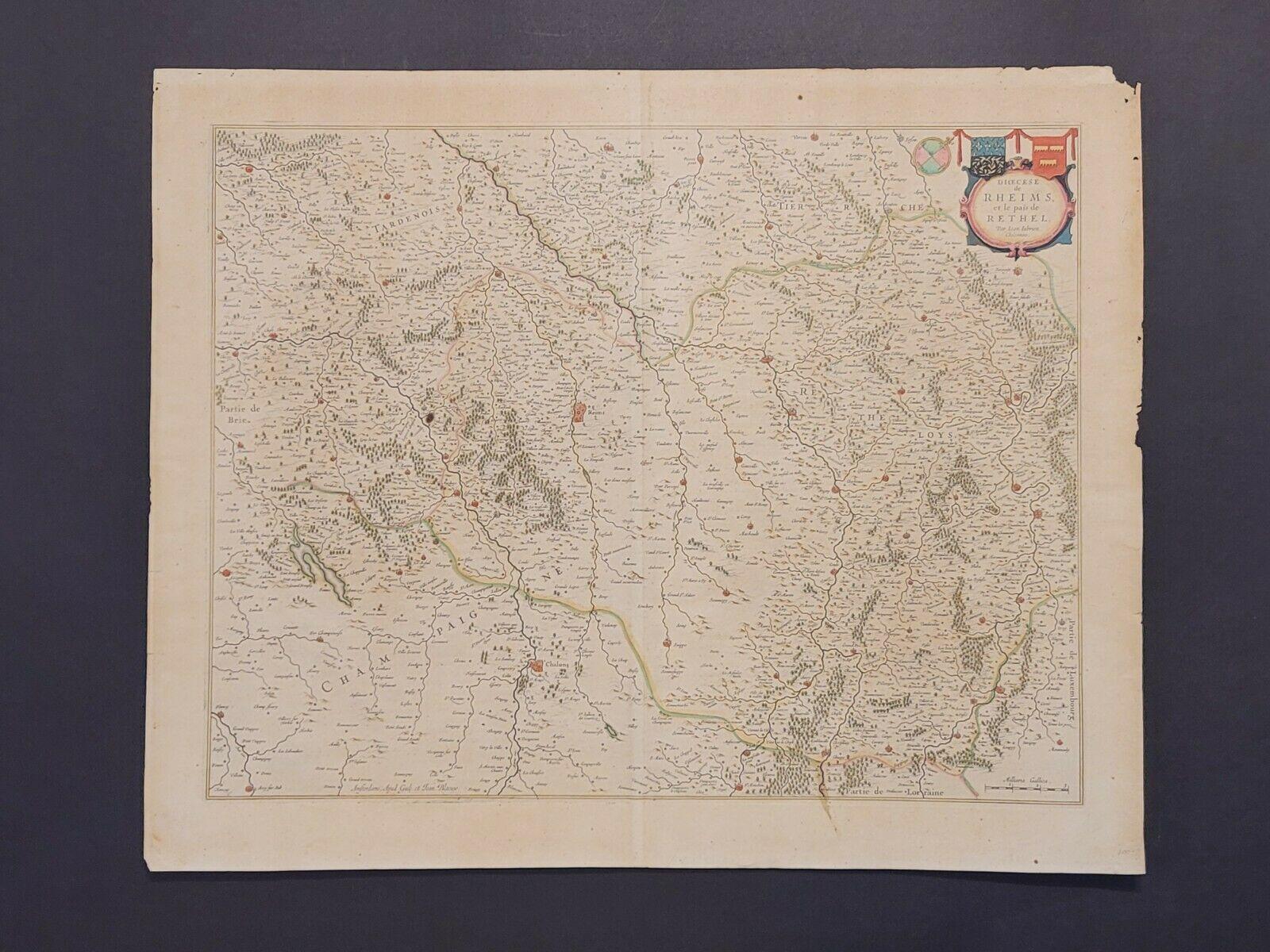 1640 Joan Bleau map entitled 

