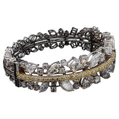 Bracciale Harmony con diamanti da 16,42 carati in oro 14k