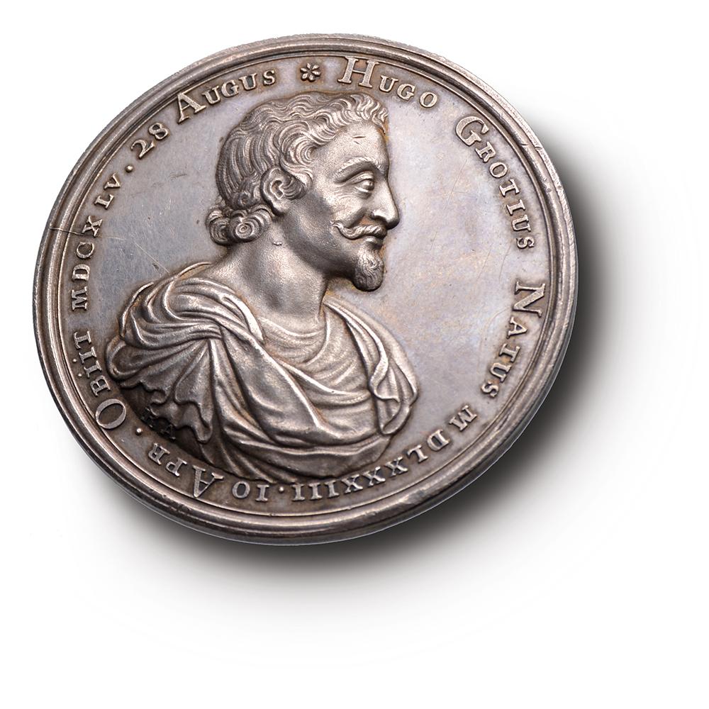Neoclassical 1645. Death of Hugo de Groot For Sale
