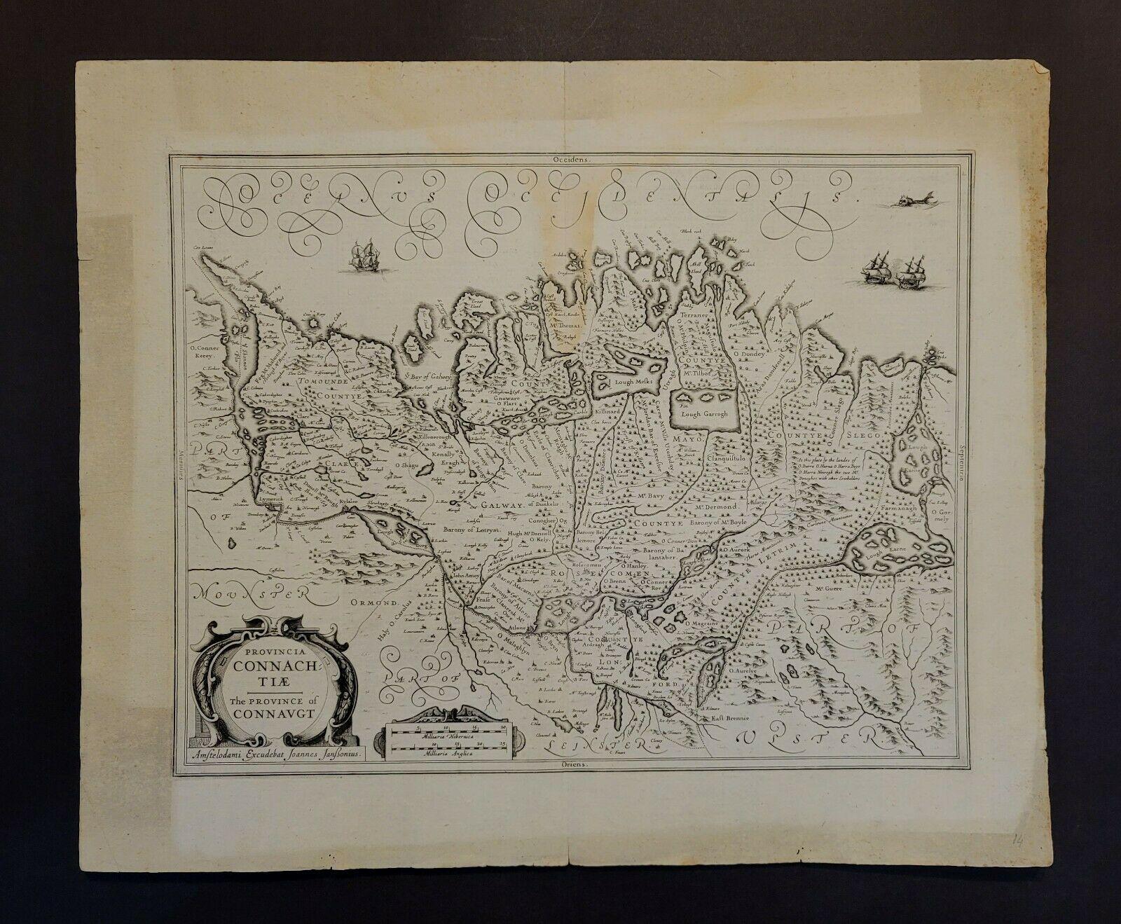 1646 Jansson map entitled 
