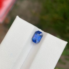 1.65 Carat Natural Loose Blue Sapphire Octagon Shape Gemstone