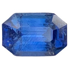 1.65 Carat Natural Loose Blue Sapphire Octagon Shape Gemstone