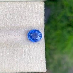 1.65 Carat Natural Loose Blue Sapphire Stone Oval Cut Sri Lankan Gemstone