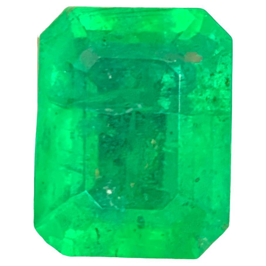 1.65 Carat Natural Loose Emerald Gemstone From Swat Valley, Pakistan