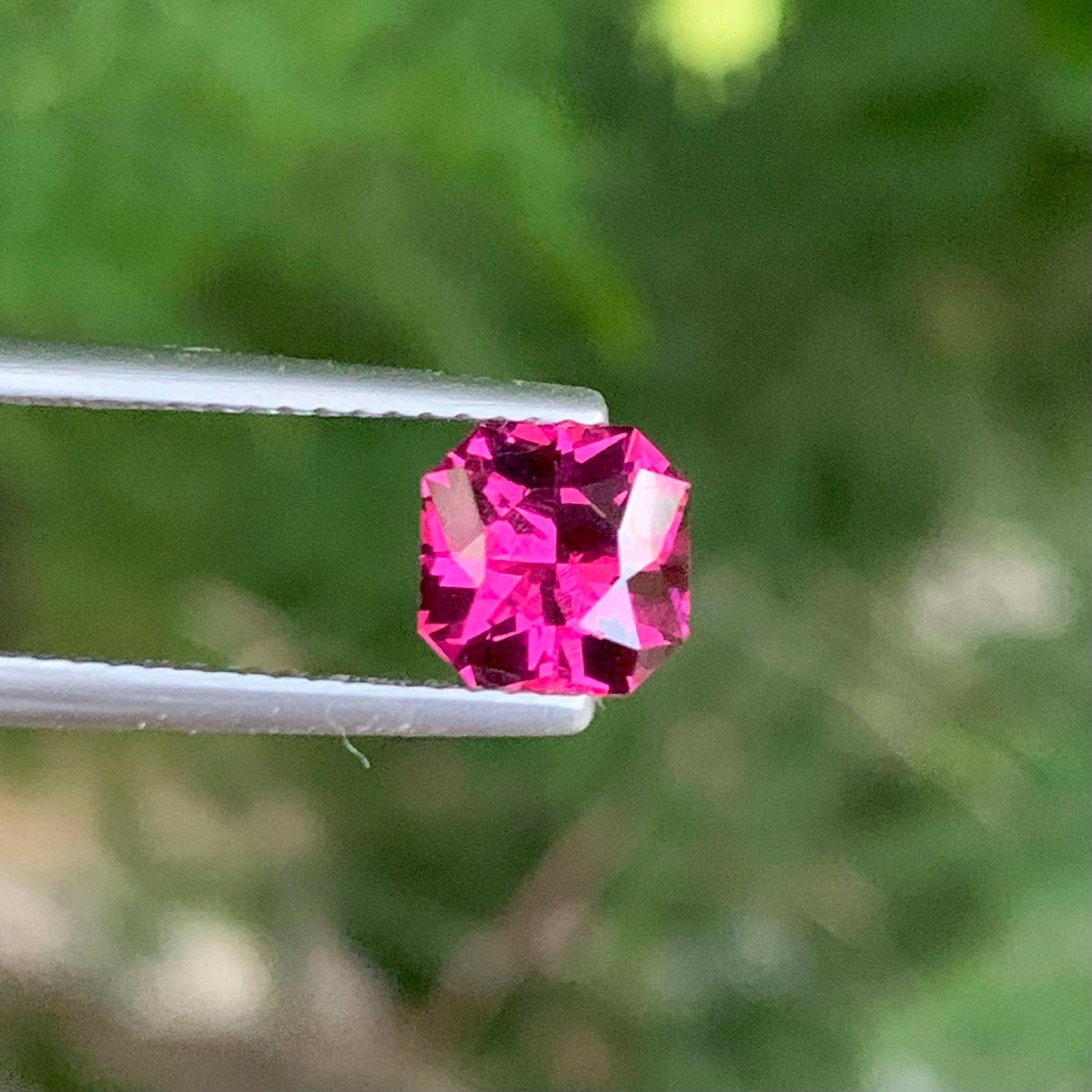 Weight 1.65 carat
Dimensions 6.5x6.5x4.4mm
Treatment None
Origin Africa
Clarity VVS
Shape Cut Asscher
NA



This striking 1.65 carat Natural Pink Garnet showcases a rare and romantic rosy-pink hue, brought to life through a refined Asscher step cut.
