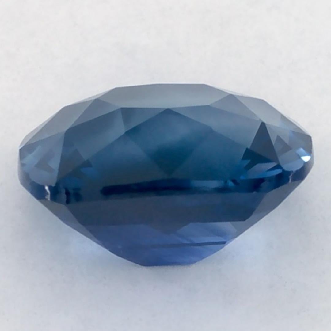 1.65 qt Zafiro Azul Cushion Gema Suelta en Nuevo estado para la venta en Fort Lee, NJ