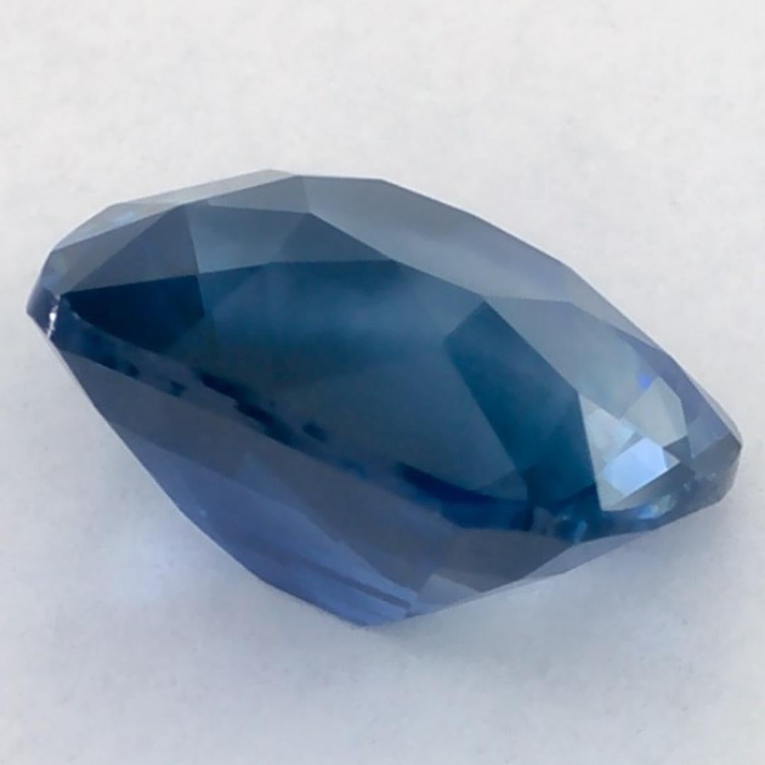 1.65 qt Zafiro Azul Cushion Gema Suelta en venta 1