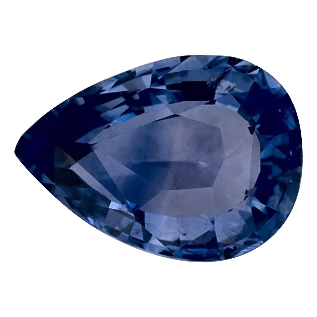 1.65 Ct Blue Sapphire Oval Loose Gemstone