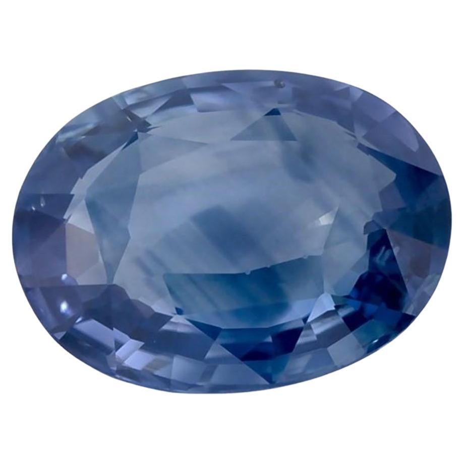 1.65 Ct Blue Sapphire Oval Loose Gemstone