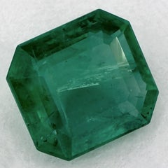 1.65 Ct Emerald Octagon Cut Loose Gemstone