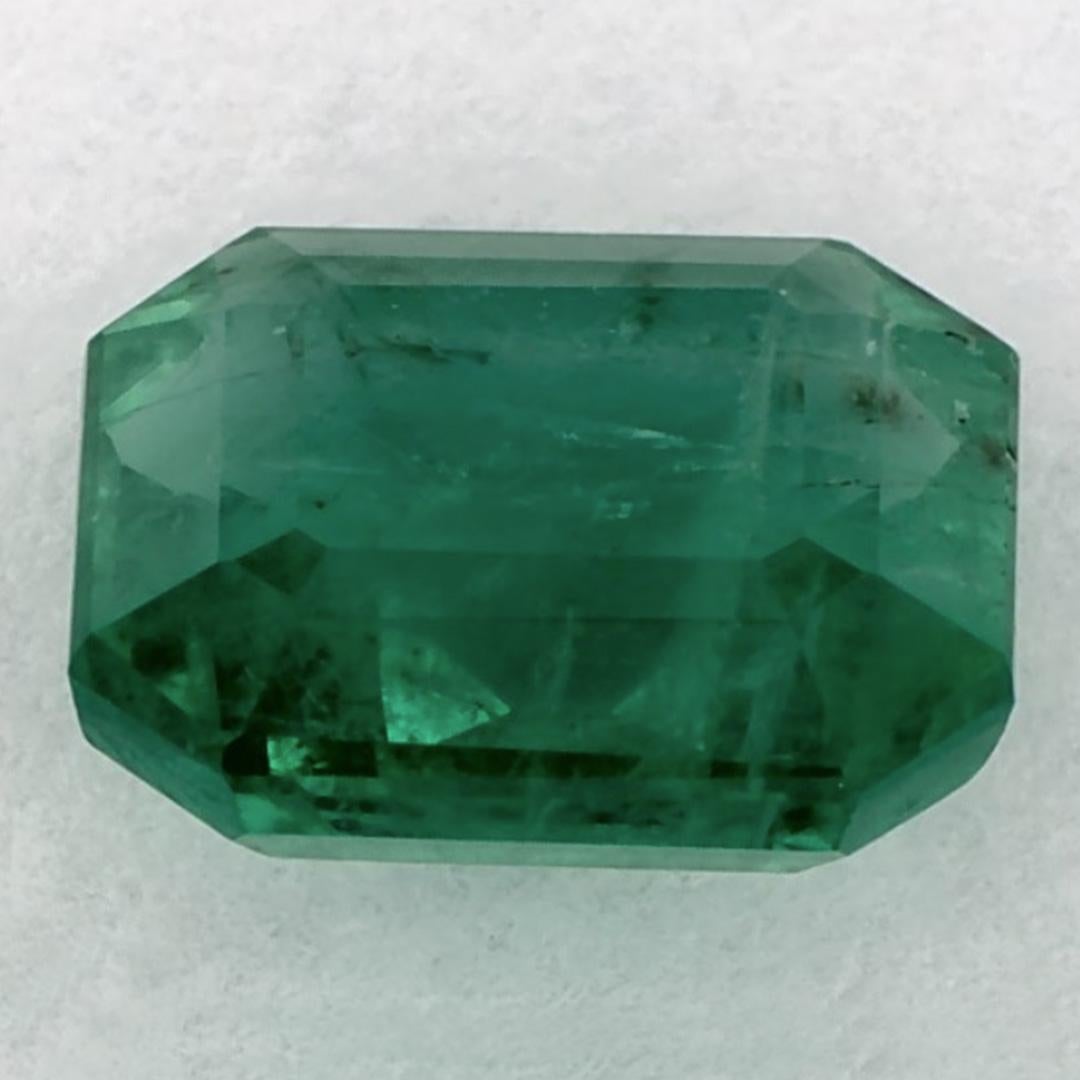 1.65 Ct Emerald Octagon Cut Loose Gemstone (pierre précieuse en vrac) Neuf - En vente à Fort Lee, NJ