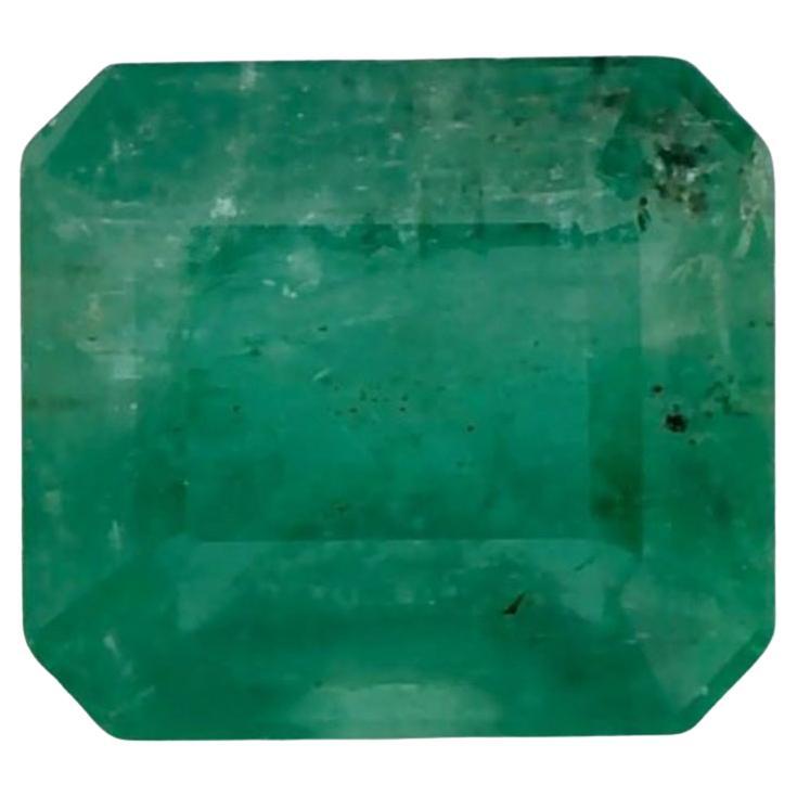 1.65 qt Esmeralda talla octágono Gema suelta