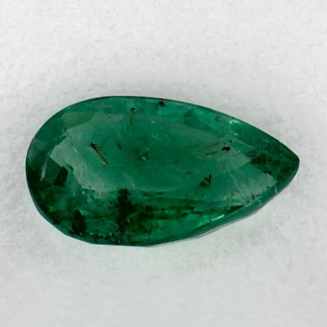 1.65 Ct Gemma smeraldo a pera sfusa In condizioni Nuovo in vendita a Fort Lee, NJ