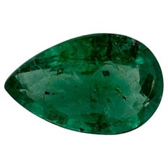 1.65 Ct Emerald Pear Loose Gemstone (pierre précieuse en vrac)