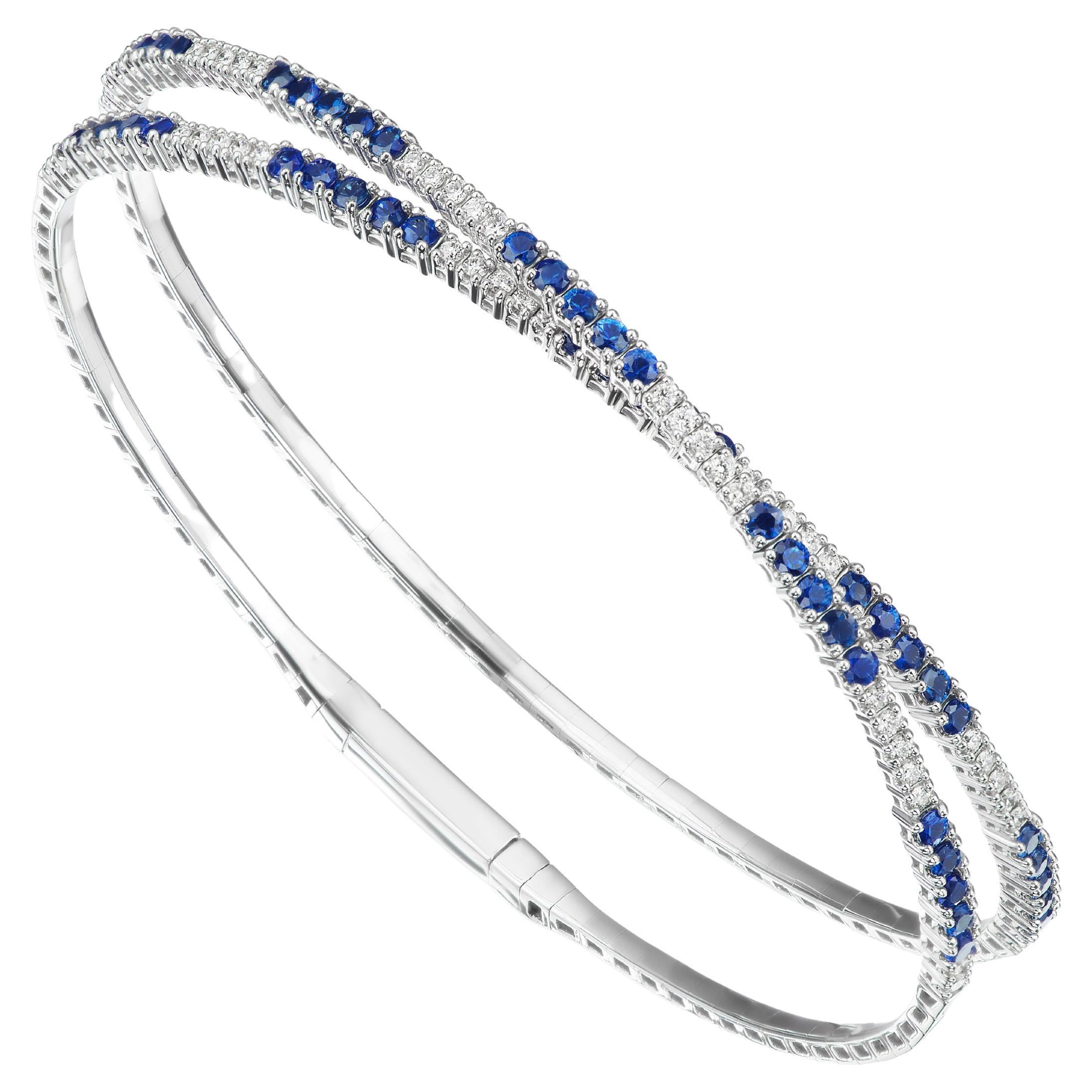 Emerald Colombian and Diamond 3.45ct T.W. Estate Bracelet at 1stDibs