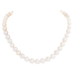 Pearl Choker, Golden to Rose Color